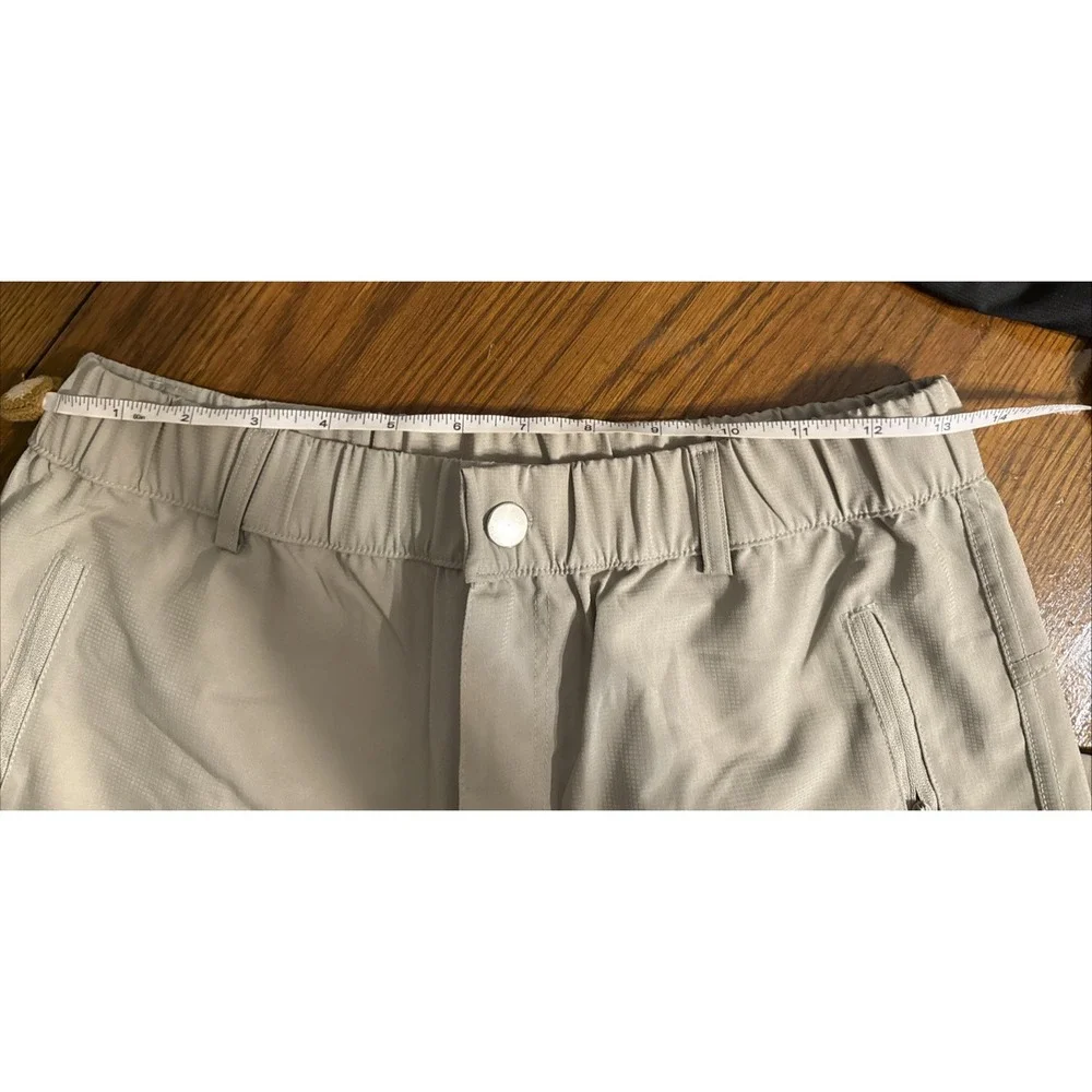 Real Essentials 2 Pack: Men's Hiking Cargo Shorts Fishing Size Small pockets‎
